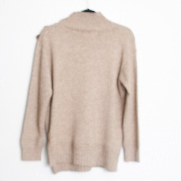 Anthropologie Tan Turtleneck Sweater - Picture 10 of 11
